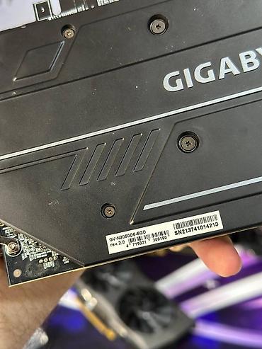 gtx 2060: Videokart Gigabyte GeForce RTX 2060, 6 GB, İşlənmiş — 5