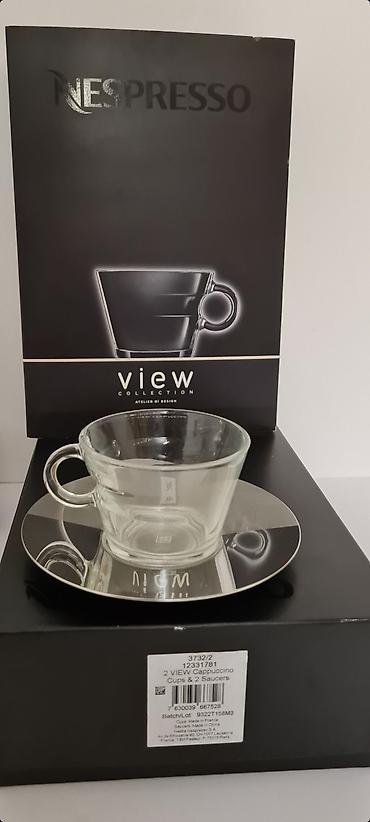 Kuhinjski setovi: ★ Prodajem originalne prelepe Nespresso šoljice (oko 180ml). Pogodne — 2