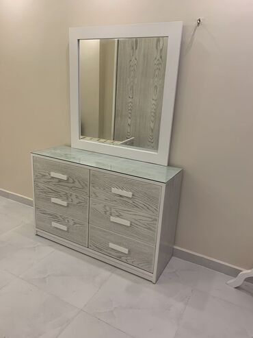 Sifarişlə yazı masaları: Dördbucaq masa, Stulsuz, Polkalı, Siyirməli, Türkiyə, Mat laminat — 4