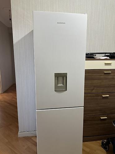 İşlənmiş 2 qapılı Daewoo Soyuducu Satılır, rəng - Ağ, Dispenserli