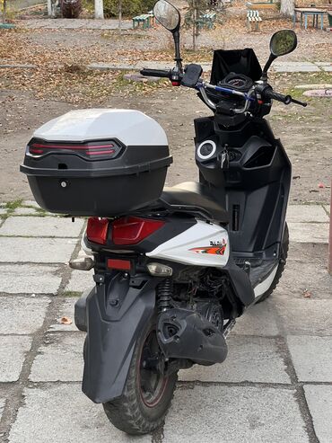 скутеры цены: Макси-скутер 160 куб. см, Бензин, Жаңы, Бөлүп төлөө менен