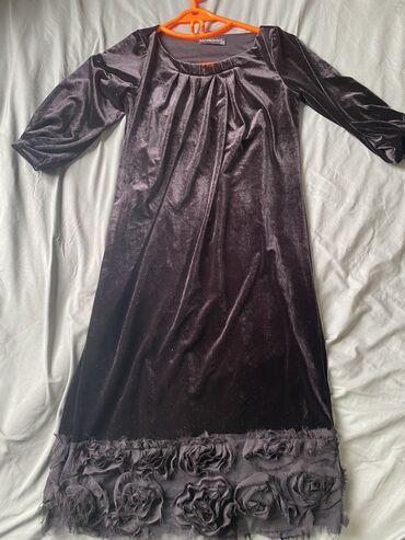 вечернее платье велюр: Вечернее платье, Средняя модель, Велюр, S (EU 36)