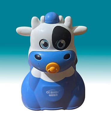 🎵 Горшок-теленок на колёсиках с музыкой! 🐮 Ваш малыш хочет всё делать
