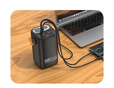 power case: 🔋 POWER BANK HOCO DB160 ASTRUM PD100W — 60000MAH, ЧЁРНЫЙ ⚡ Суперёмкий — 6