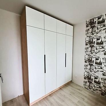 Спальные гарнитуры: Спальный гарнитур, Новый, Шкаф, Тумба, Двуспальная кровать, Кыргызстан, ДСП, Платная доставка, Самовывоз, Бесплатная доставка — 4