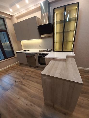 bar stoyka: Minimalist dizaynda mətbəx və qonaq otağı üçün mebel dəsti - — 2