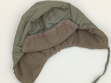 koszulka termoaktywna khaki: Czapka, 7 lat, 52-54 cm, stan - Idealny