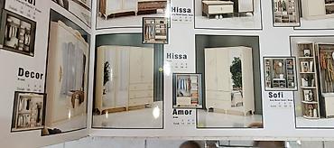 Paltar dolabları, qarderoblar: Yeni, 4 qapılı, Güzgülü, Bej, Digər material, Açılan, Düz dolab — 2