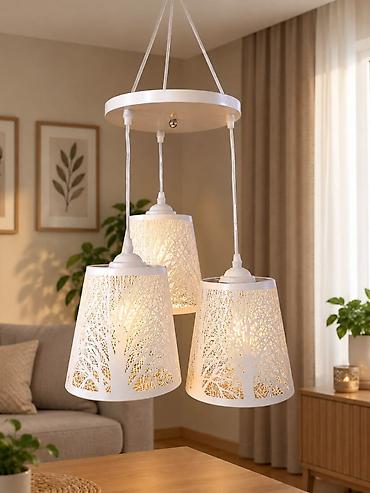Çilçıraqlar: Çılçıraq, 3 lampa, Metal — 1