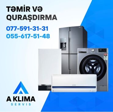 Kondisionerlər: Təmir, Split kondisionerlər, Quraşdırılma, Pulsuz diaqnostika