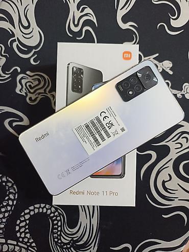 Redmi: Redmi, Redmi Note 11 Pro, Б/у, 128 ГБ, цвет - Белый, 1 SIM — 1