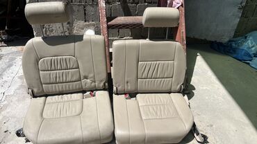 Сиденья: Третий ряд сидений, Кожа, Lexus Б/у, Оригинал, Япония