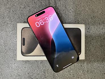 Apple iPhone: IPhone 15 Pro Max, 256 ГБ, Natural Titanium, Коробка, 86 % — 2