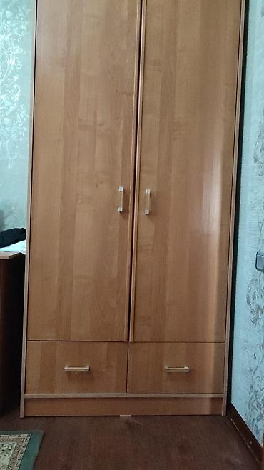 Шкафы: Шифоньер, шкаф для одежды, Б/у, Прямой, ЛДСП — 1