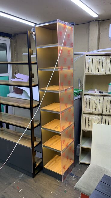 Мебель на заказ: Производство торговых островков, стеллажи, витрины, полки, мебель — 16