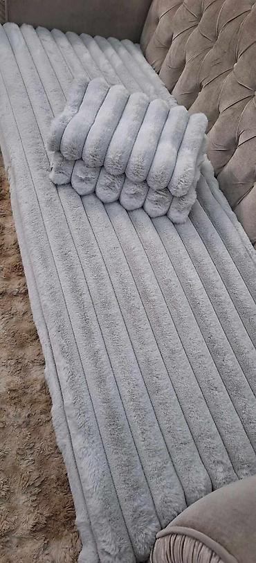 Prekrivači za nameštaj: Mekani prekrivači za trosed/sofu – set - Tip: dekorativni i zaštitni — 3