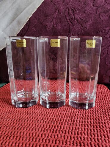 Čaše: Case nove Luminarc,francuske iz 80,90ih. univerzalne. Case — 1