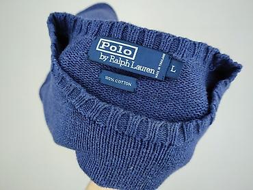 polyester tank: Polo Ralph Lauren, Sweter dla mężczyzn, rozmiar L — 4
