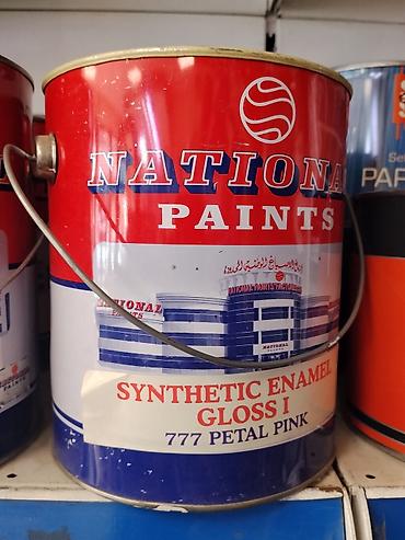 кызыл кия кыз: Краска National Paints Synthetic Enamel Gloss I, оттенок 777 Petal — 1
