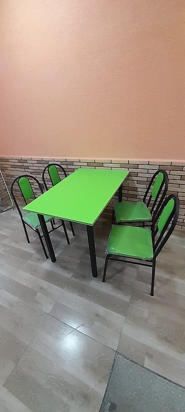 restoran stolları: Mətbəx üçün, Yeni, Açılmayan, Kvadrat masa — 6