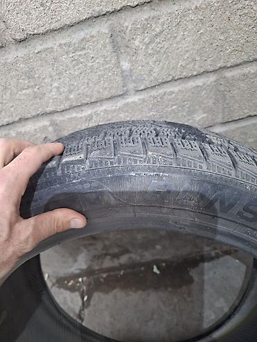 245 70 19 5: Зимние шины Hankook Winter i*Pike (надпись Hankook видно на борте) — 2