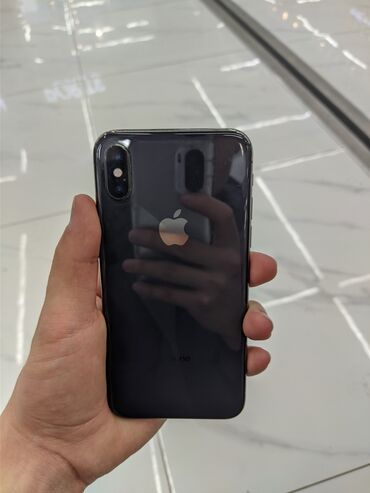 Apple iPhone: IPhone X, Б/у, 64 ГБ, Черный