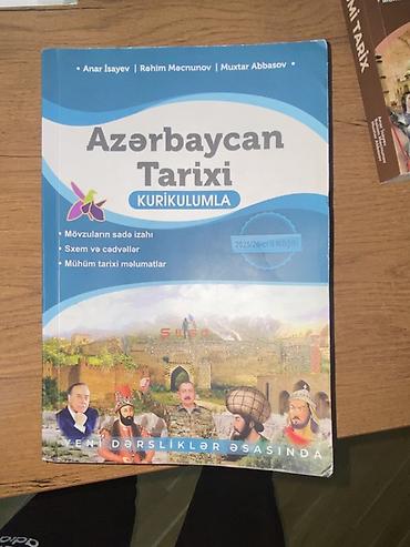 Kitablar və jurnallar: Azərbaycan Tarixi 11-ci sinif, Ünvandan götürmə — 1