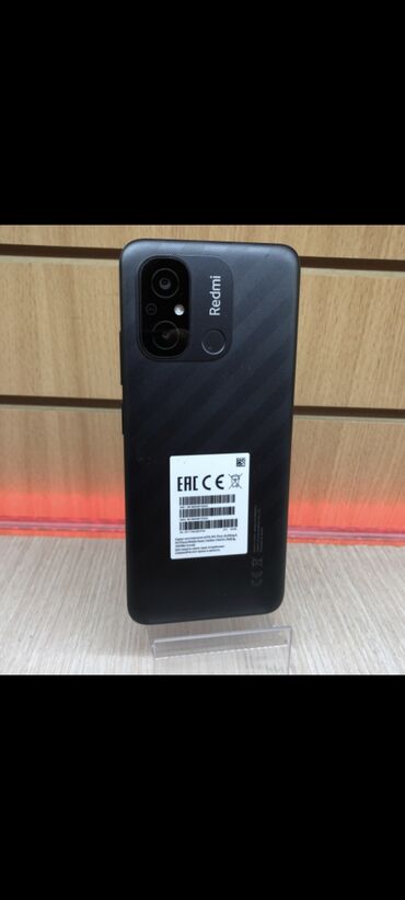 планшет ми 6: Redmi, Redmi 12C, 128 ГБ, түсү - Көк, 2 SIM