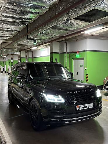 маш: Land Rover Range Rover: 2016 г., 5 л, Автомат, Бензин, Внедорожник — 2