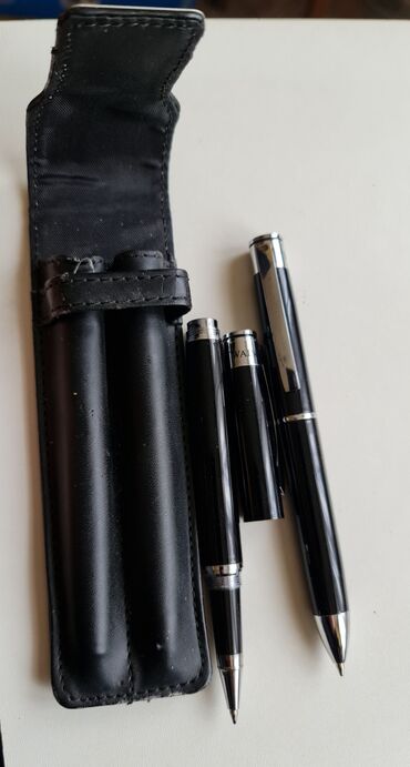 Ostalo: Set pisaćih instrumenata Mark Twain u futroli Triumph-Adler - — 12