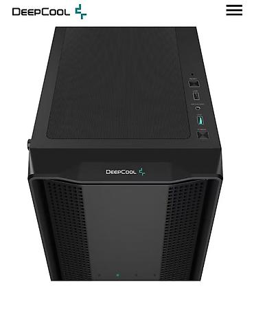 серверы mid tower: Корпус ПК, Новый, DeepCool, цвет - Черный — 4