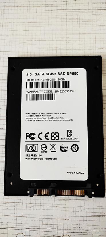 hikvision ssd: SSD ADATA Premier SP550, 120 ГБ - Форм-фактор: 2.5" - Интерфейс: SATA — 2