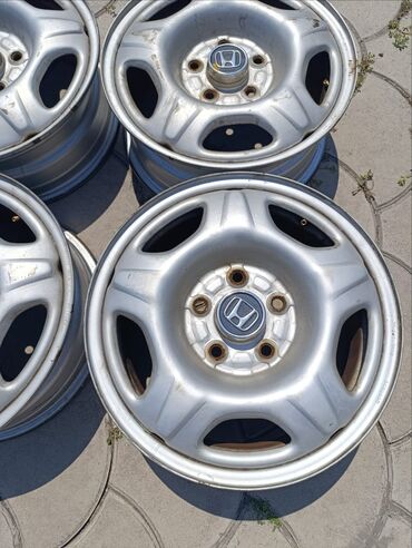 Диски: Железные Диски R 15 Honda, Комплект, отверстий - 5, Б/у at lalafo.kg — 6 Диски: Железные Диски R 15 Honda, Комплект, отверстий - 5, Б/у — 6