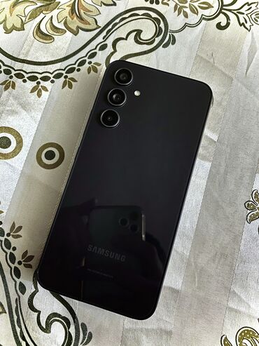 Samsung: Samsung A54, Б/у, 128 ГБ, цвет - Черный, 2 SIM, eSIM