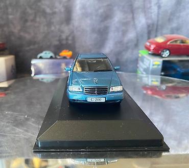 Avtomobil modelləri: Коллекционная модель Mercedes-Benz C200 W202 blue 1994 Altaya Scale — 8