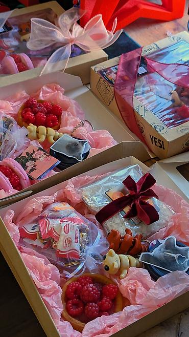 Подарки и сувениры: Подарочный набор “котомания” в коробке с окошком Состав (может — 12