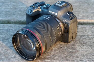 Фото- и видеосъёмка: Canon R6 Mark II Объектив RF 24-105 F4 Open box новый Комплект