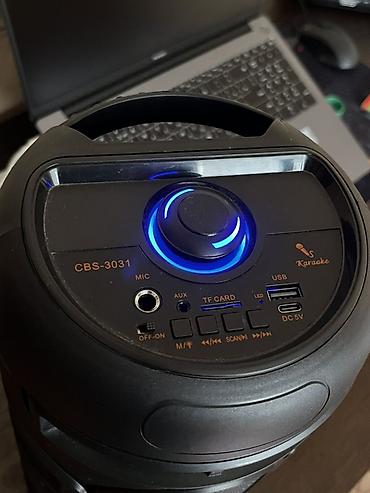 Караоке: CBS-3031 karaoke portativ akustik sistemi - Güclü səs çıxışı olan iri — 2