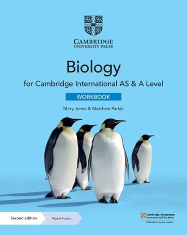 книга учета: Cambridge International AS & A Level Biology Workbook Книга стоит