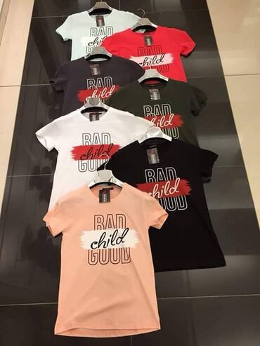 Futbolka və maykalar: Gundəlik geyimlər mağazası geniş asartmentli qadin,kişi uşaq — 3