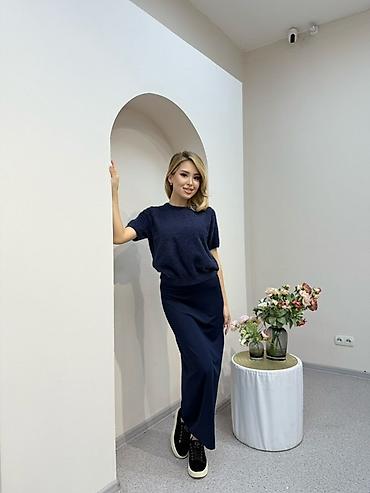 Лонгсливы: Женский лонгслив с драпировкой и длинным рукавом и футболка из ткани at lalafo.kg — 9 Лонгсливы: Женский лонгслив с драпировкой и длинным рукавом и футболка из ткани — 9