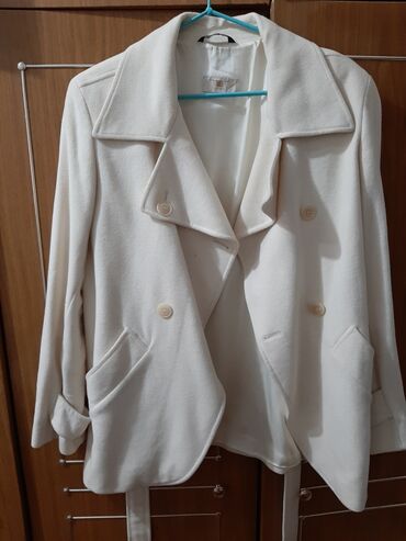 рубашки белые: Пальто, S
