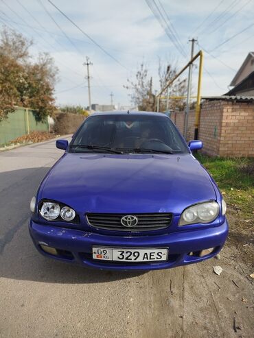 Toyota: Toyota Corolla: 2000 г., 1.6 л, Механика, Бензин, Хэтчбэк