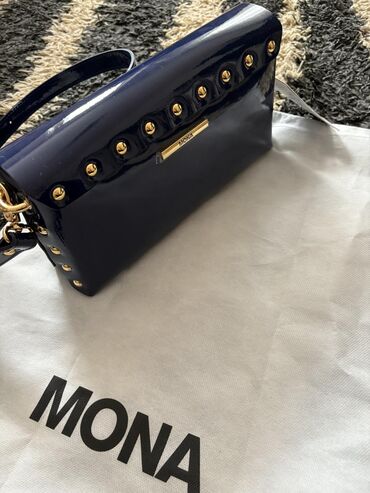 guess torbe male: Elegant purse, Mona, Material: Patent leather