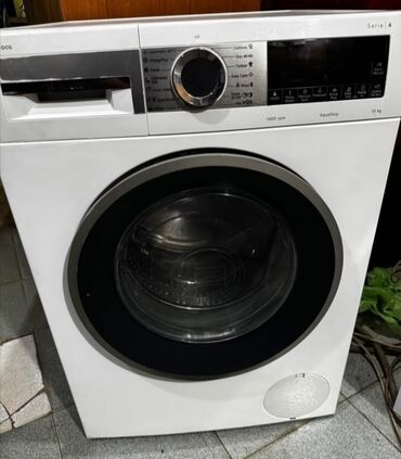 Mətbəx texnikası: Paltaryuyan maşın Bosch, 10 kq, Avtomat, Qurutmasız, Kredit yoxdur