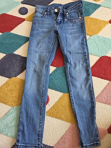 oversize şalvar: Kenzo Kids cins şalvar - Brend: Kenzo Paris (etiket və loqo detallar — 1