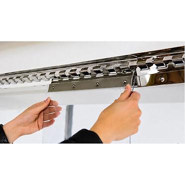 sadnice jagode: PVC trakasta zavesa plavo providna 200 mm x 2 mm Cena: 262 RSD/m — 3