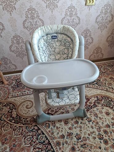Стульчики для кормления: Стульчик для кормления, Б/у, Chicco, Трансформер, цвет - Белый, Самовывоз, Платная доставка — 6