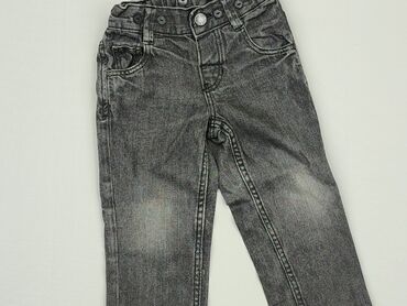 jeans legginsy: Spodnie jeansowe, H&M, 12-18 m, stan - Bardzo dobry