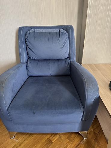 Divan və kreslo dəstləri: İşlənmiş, Divan, Kreslo, Bazasız, Açılan — 5